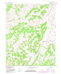 Big Spring Kentucky Historical topographic map, 1:24000 scale, 7.5 X 7.5 Minute, Year 1961