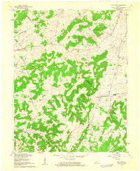 Big Spring Kentucky Historical topographic map, 1:24000 scale, 7.5 X 7.5 Minute, Year 1961