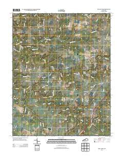 Big Clifty Kentucky Historical topographic map, 1:24000 scale, 7.5 X 7.5 Minute, Year 2013