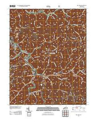 Big Creek Kentucky Historical topographic map, 1:24000 scale, 7.5 X 7.5 Minute, Year 2011