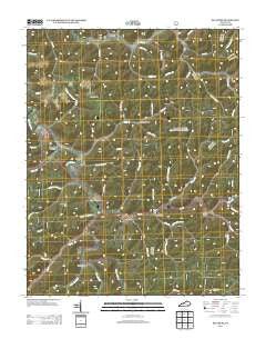 Big Creek Kentucky Historical topographic map, 1:24000 scale, 7.5 X 7.5 Minute, Year 2013