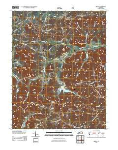 Bighill Kentucky Historical topographic map, 1:24000 scale, 7.5 X 7.5 Minute, Year 2011