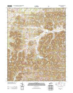 Bighill Kentucky Historical topographic map, 1:24000 scale, 7.5 X 7.5 Minute, Year 2013