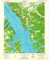 Birmingham Point Kentucky Historical topographic map, 1:24000 scale, 7.5 X 7.5 Minute, Year 1955