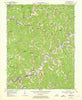 Blackey Kentucky Historical topographic map, 1:24000 scale, 7.5 X 7.5 Minute, Year 1954