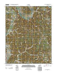 Blacks Ferry Kentucky Historical topographic map, 1:24000 scale, 7.5 X 7.5 Minute, Year 2013