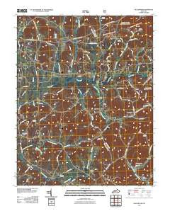 Blackwater Kentucky Historical topographic map, 1:24000 scale, 7.5 X 7.5 Minute, Year 2011