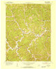 Blaine Kentucky Historical topographic map, 1:24000 scale, 7.5 X 7.5 Minute, Year 1953