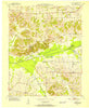 Blandville Kentucky Historical topographic map, 1:24000 scale, 7.5 X 7.5 Minute, Year 1951