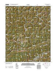 Bledsoe Kentucky Historical topographic map, 1:24000 scale, 7.5 X 7.5 Minute, Year 2013