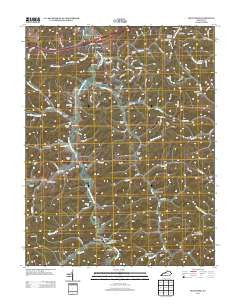 Boltsfork Kentucky Historical topographic map, 1:24000 scale, 7.5 X 7.5 Minute, Year 2013