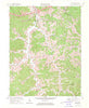 Boltsfork Kentucky Historical topographic map, 1:24000 scale, 7.5 X 7.5 Minute, Year 1971