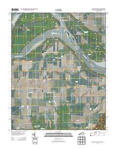 Bondurant Kentucky Historical topographic map, 1:24000 scale, 7.5 X 7.5 Minute, Year 2013