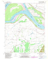 Bondurant Kentucky Historical topographic map, 1:24000 scale, 7.5 X 7.5 Minute, Year 1969