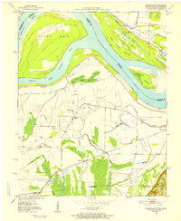 Bondurant Kentucky Historical topographic map, 1:24000 scale, 7.5 X 7.5 Minute, Year 1951