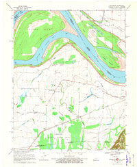 Bondurant Kentucky Historical topographic map, 1:24000 scale, 7.5 X 7.5 Minute, Year 1969