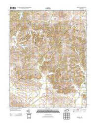 Bordley Kentucky Historical topographic map, 1:24000 scale, 7.5 X 7.5 Minute, Year 2013