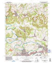 Bowling Green North Kentucky Historical topographic map, 1:24000 scale, 7.5 X 7.5 Minute, Year 1993