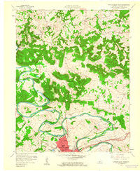 Bowling Green North Kentucky Historical topographic map, 1:24000 scale, 7.5 X 7.5 Minute, Year 1959