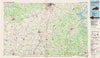 Bowling Green Kentucky Historical topographic map, 1:100000 scale, 30 X 60 Minute, Year 1985