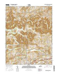 Bowling Green North Kentucky Current topographic map, 1:24000 scale, 7.5 X 7.5 Minute, Year 2016