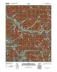 Bradfordsville NE Kentucky Historical topographic map, 1:24000 scale, 7.5 X 7.5 Minute, Year 2010