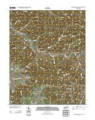 Bradfordsville NE Kentucky Historical topographic map, 1:24000 scale, 7.5 X 7.5 Minute, Year 2013