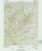 Breckinridge Kentucky Historical topographic map, 1:24000 scale, 7.5 X 7.5 Minute, Year 1953