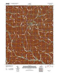 Breeding Kentucky Historical topographic map, 1:24000 scale, 7.5 X 7.5 Minute, Year 2010