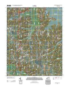 Briensburg Kentucky Historical topographic map, 1:24000 scale, 7.5 X 7.5 Minute, Year 2013
