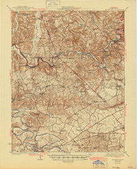 Brownsville Kentucky Historical topographic map, 1:62500 scale, 15 X 15 Minute, Year 1923