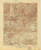 Brownsville Kentucky Historical topographic map, 1:62500 scale, 15 X 15 Minute, Year 1923