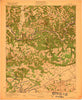 Brownsville Kentucky Historical topographic map, 1:62500 scale, 15 X 15 Minute, Year 1922
