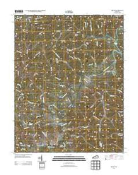 Bruin Kentucky Historical topographic map, 1:24000 scale, 7.5 X 7.5 Minute, Year 2013