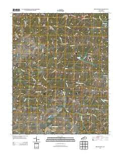 Brush Grove Kentucky Historical topographic map, 1:24000 scale, 7.5 X 7.5 Minute, Year 2013