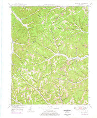 Brushart Kentucky Historical topographic map, 1:24000 scale, 7.5 X 7.5 Minute, Year 1949