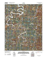 Bryantsville Kentucky Historical topographic map, 1:24000 scale, 7.5 X 7.5 Minute, Year 2010