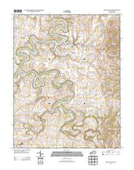 Bryantsville Kentucky Historical topographic map, 1:24000 scale, 7.5 X 7.5 Minute, Year 2013