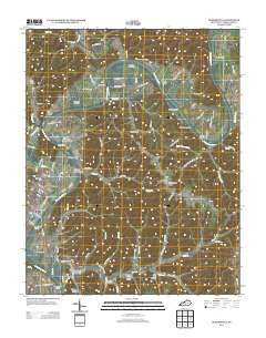 Burkesville Kentucky Historical topographic map, 1:24000 scale, 7.5 X 7.5 Minute, Year 2013