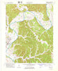 Burkesville Kentucky Historical topographic map, 1:24000 scale, 7.5 X 7.5 Minute, Year 1978