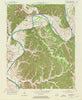 Burkesville Kentucky Historical topographic map, 1:24000 scale, 7.5 X 7.5 Minute, Year 1953