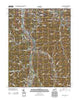Burnaugh Kentucky Historical topographic map, 1:24000 scale, 7.5 X 7.5 Minute, Year 2013