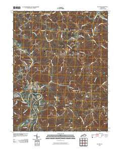 Butler Kentucky Historical topographic map, 1:24000 scale, 7.5 X 7.5 Minute, Year 2010