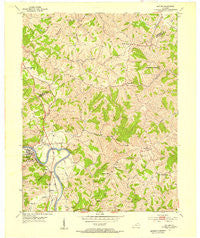 Butler Kentucky Historical topographic map, 1:24000 scale, 7.5 X 7.5 Minute, Year 1953