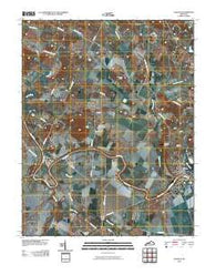 Calhoun Kentucky Historical topographic map, 1:24000 scale, 7.5 X 7.5 Minute, Year 2010