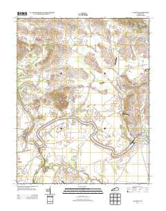 Calhoun Kentucky Historical topographic map, 1:24000 scale, 7.5 X 7.5 Minute, Year 2013