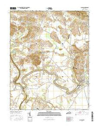 Calhoun Kentucky Current topographic map, 1:24000 scale, 7.5 X 7.5 Minute, Year 2016
