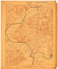 Calhoun Kentucky Historical topographic map, 1:62500 scale, 15 X 15 Minute, Year 1908
