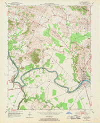 Calhoun Kentucky Historical topographic map, 1:24000 scale, 7.5 X 7.5 Minute, Year 1952