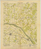 Calvert City Kentucky Historical topographic map, 1:24000 scale, 7.5 X 7.5 Minute, Year 1936